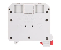 Simet 11721312 Dviejų laidų bėgio jungtis 35 mm² pilka DIN ZSG 1-35.0Ns 11721312