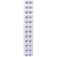 Simet 22210216 12 takelių gnybtų juosta, 2,5 mm2, balta, LTA 12-2,5b 22210216