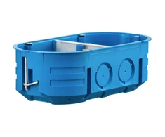 Simet 2 krypčių įleidžiama dėžutė 60N 60mm mėlynas tinkas - 32090203