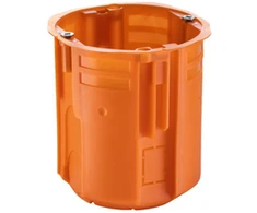 Simet Įleidžiama dėžė 60 mm ypač gilus 80 mm, sujungta su KD71 jungtimi ZV60GFw oranžinė 33335008