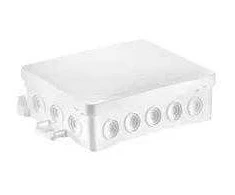 Simet Wall dėžutė 90x40x135mm su integruota riebokšle, savaime užsifiksuojanti, be halogenų, FASTBOX&amp;HOOK serija balta IP54 NS9 35404106