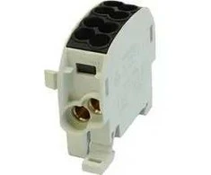 Simet Paskirstymo blokas - atšaka Al/Cu SCB 25 (80110) SIMBLOCK juoda 81501007