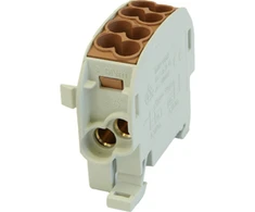 Simet Paskirstymo blokas - atšaka Al/Cu SCB 25 (80110) SIMBLOCK ruda 81501015
