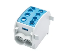 Simet 81508003 Al/Cu paskirstymo blokas SCB 70 (80310) SIMBLOCK vienpolis 70mm2 mėlynas 81508003