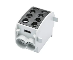 Simet 81508007 Al/Cu paskirstymo blokas SCB 70 (80310) SIMBLOCK vienpolis 70mm2 juodas 81508007