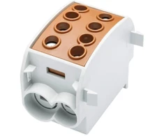 Simet 81508015 Al/Cu paskirstymo blokas SCB 70 (80310) SIMBLOCK vienpolis 70mm2 ruda 81508015