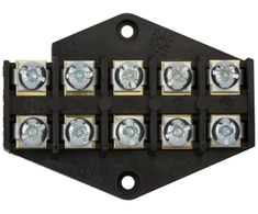 Simet 83002007 Atšakų plokštė ZPT/2.5mm2/5 takelių juoda ZPT 5-2.5 83002007