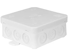 Simet 83006006 Hermetiška dėžutė su integruotu sandarikliu 85x85x39mm IP54 balta N6 83006006