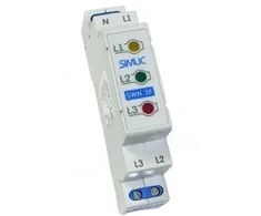 Simet LED įtampos indikatorius 3 fazių SWN 3F TS 35 pilka 85132012