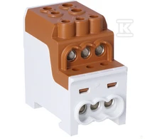 Simet Paskirstymo blokas Al/Cu SDB 200 (80030) SIMBLOCK ruda 81602015