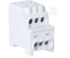 Simet Paskirstymo blokas Al/Cu SDB 200 (80030) SIMBLOCK pilka 81602002