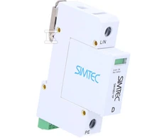 Simet Viršįtampis ribotuvas D 1P 10kA SM10D / 1P SMTEC 85301000