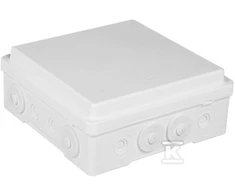 Simet N/T JUNCTION BOX NPP130 Baltas