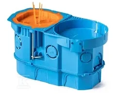 Simet Puszka do pustych ścian GK BuciQ PSE2x60G mėlyna ekstragłęboka do elektroniki su pokrywą 34456203
