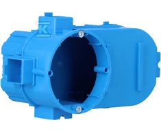 Simet Instaliacinė dėžutė į mūrą su vieta maitinimo šaltiniui, 960 °C, IP20, mėlynos sp.