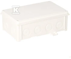 Simet Sieninė elektros instaliacijos dėžutė N110x180S IP67 balta - 35270206