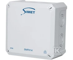 Simet PUSZ.N/T SNFK14, 140X140X81, IP66 PILKA