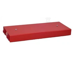 Simet Ugnies dėžutė PIP-7A P10x2x4 stačiakampio formos, E90, praėjanti, matmenys 114x30x286mm, raudona 84627616