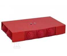 Simet Ugnies dėžutė PIP-2AN P2x3x4 STANDARTAS, stačiakampio formos, E90, praėjanti, matmenys 103x30x197mm, raudona 84622616