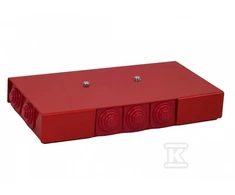 Simet Ugnies dėžutė PIP- 2AN R3x3x4 stačiakampio formos, E90, šakota, matmenys 103x30x197mm, raudona 84622656