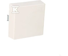 Simet Elektros pajungimo dėžutė viryklėms 80x80x25mm 5 gnybtai 6mm2 balta HAD01 35350206