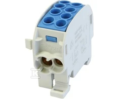 Simet Paskirstymo blokas - atšaka Al/Cu SCB 35 (80210) SIMBLOCK mėlyna 81502003
