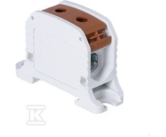 Simet Al/Cu srieginio bėgio jungtis STB 50 (87310) SIMBLOCK ruda 81001015