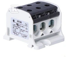 Simet Al/Cu srieginio bėgio jungtis STB 50-3 (87360) SIMBLOCK juoda 81003007