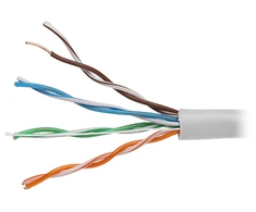 Metacon Tinklo kabelis UTP 1m be antgalių Cat5e, skirtas patalpoms, varinis