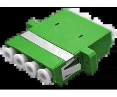 SM LC/APC keturkampis ALANTEC vienmodis šviesolaidinis adapteris