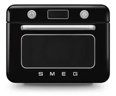 SMEG COF01BLEU juoda kombinuota stalinė garinė orkaitė