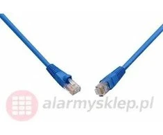 Solarix C6-114BU-3MB Komutacinis laidas CAT6 UTP PVC 3m mėlynas, atsparus užsikimšimui