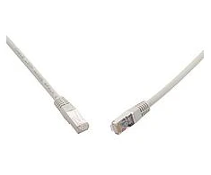 PATCHCORD SKRĘTKA SOLARIX CAT.6A SFTP 1m pilka