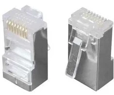 Solarix RJ45 CAT5E UTP8p8c ekranuota jungtis kabeliui KRJ45/5sh