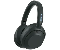 Sony WHULT900NB ausinės su laidinėmis ir belaidėmis, su galvos lankeliu, „Bluetooth“, skambučiai / muzika, juodos