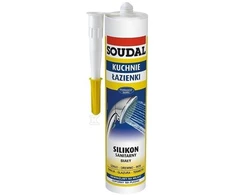 Soudal SANIT SILIKONAS. AŠVARUS 280ml