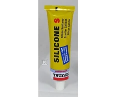 Soudal SANITARINIS SILIKONAS 60ML, SKAIRS