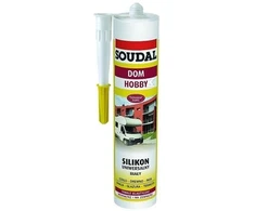 Soudal SILIKON UNIW. Baltas 280ML