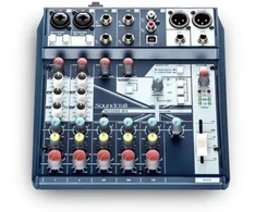 „Soundcraft Notepad-8FX“ – analoginis maišymo pultas, efektų procesorius