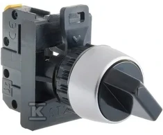 Spamel Jungiklis 2 padėtis 22mm raudona 1Z mygtukas be grįžimo (ST22- P.C- 10)
