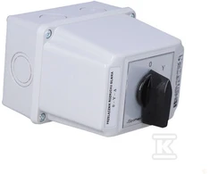 Spamel Three-phase starter perjungiklis 0- Y- ← 63A būsto - ŁK63-4.831OB3