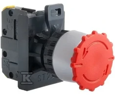 Spamel Saugos mygtukas 22mm 1R sukant (ST22- B- 01)