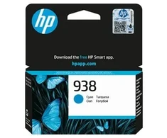 Spausdintuvas Hewlett Packard (HP) HP 938 žydras originalus rašalas / kasetė