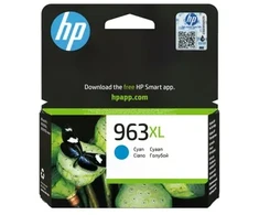 Spausdintuvas Hewlett Packard (HP) HP 963XL didelio našumo žalsvai mėlyna originali rašalo kasetė
