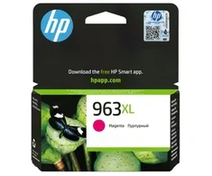 Spausdintuvas Hewlett Packard (HP) Originali HP 963XL didelio našumo purpurinė rašalo kasetė