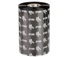 Spausdintuvas Zebra 2100 vaško termo juosta 450 m Juoda