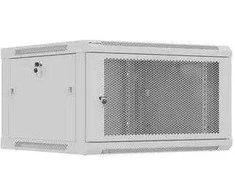 Lanberg prie sienos montuojama instaliacinė spintelė 19" 9U 600X600 | WF01-6606-23S | Pilkas