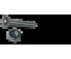 Alantec M2x8 varžtas su veržle SC ALANTEC - ALANTEC adapteriams