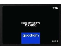 SSD GOODRAM CX400 Gen. 2 2TB SATA III 2,5" mažmeninė prekyba