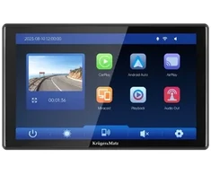 Automagnetola Stacja multimedialna 9" Android Auto Apple Carplay su DVR i kamerą cofania Kruger & Matz